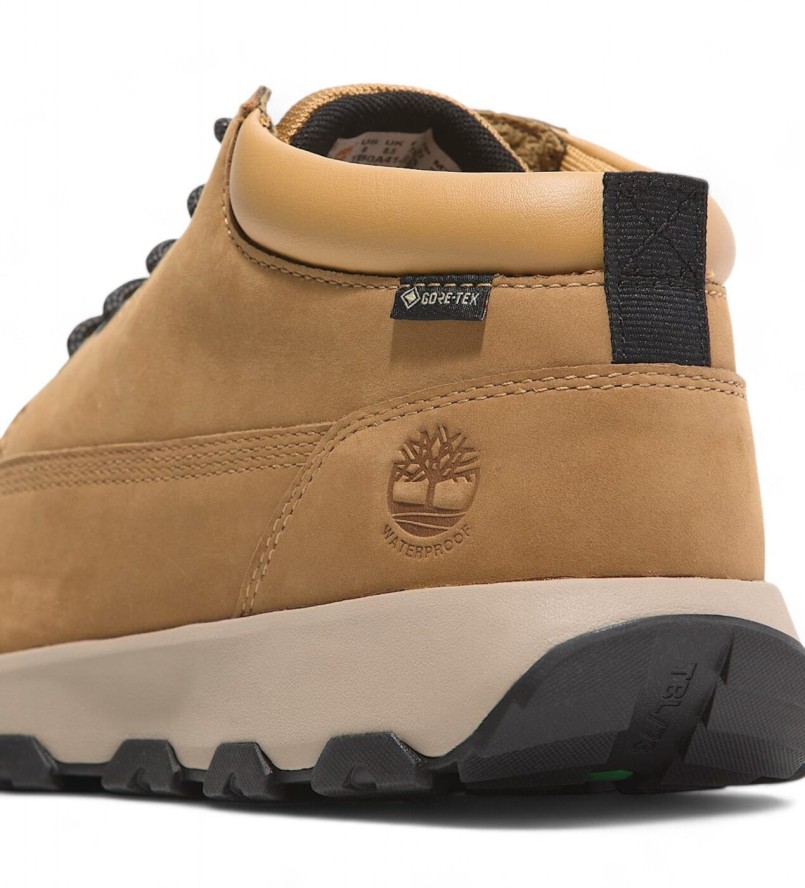 Timberland Winsor Park MID LACE UP GTX SNEAKER WHEAT NUBUCK Sneakersy męskie