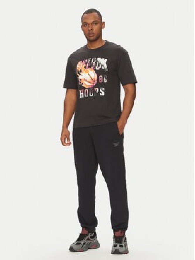 Reebok T-Shirt 100218817 Czarny Regular Fit