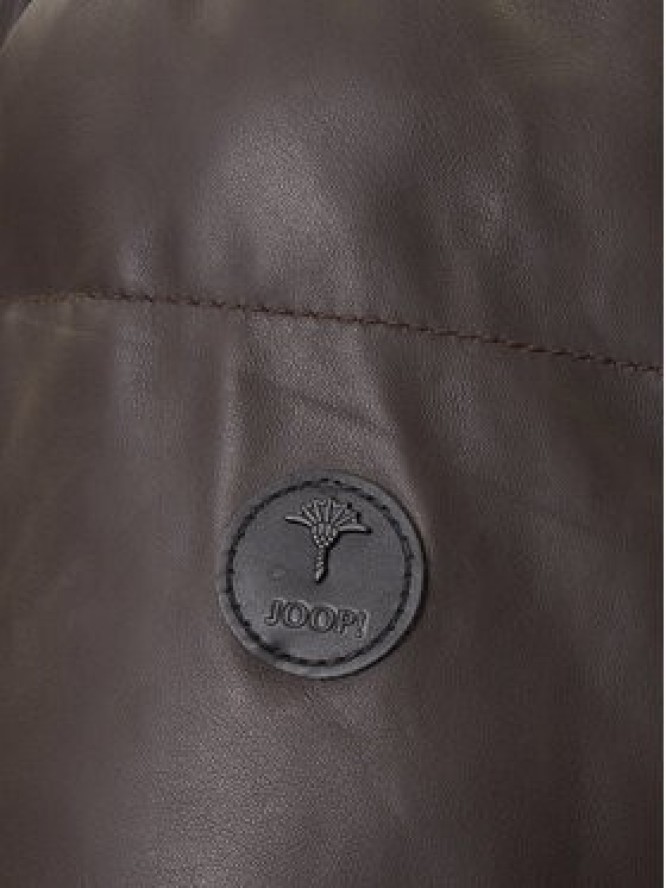 JOOP! Kurtka skórzana 17 Loman 80000852 Brązowy Regular Fit