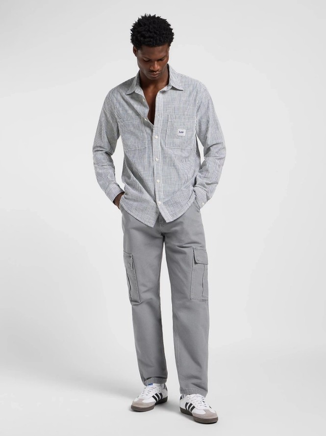 MESKA KOSZULA LEE WORKWEAR SHIRT 2.0 ECRU 112364149