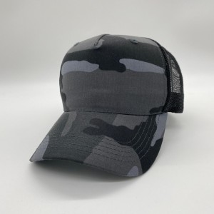 Czapka z daszkiem truckerka Camo graphite