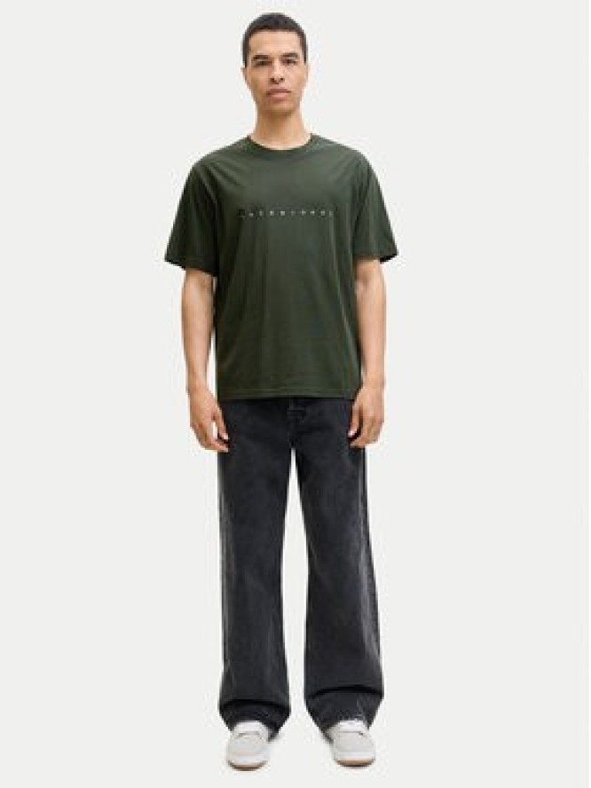 Jack & Jones T-Shirt Star 12234746 Zielony Relaxed Fit