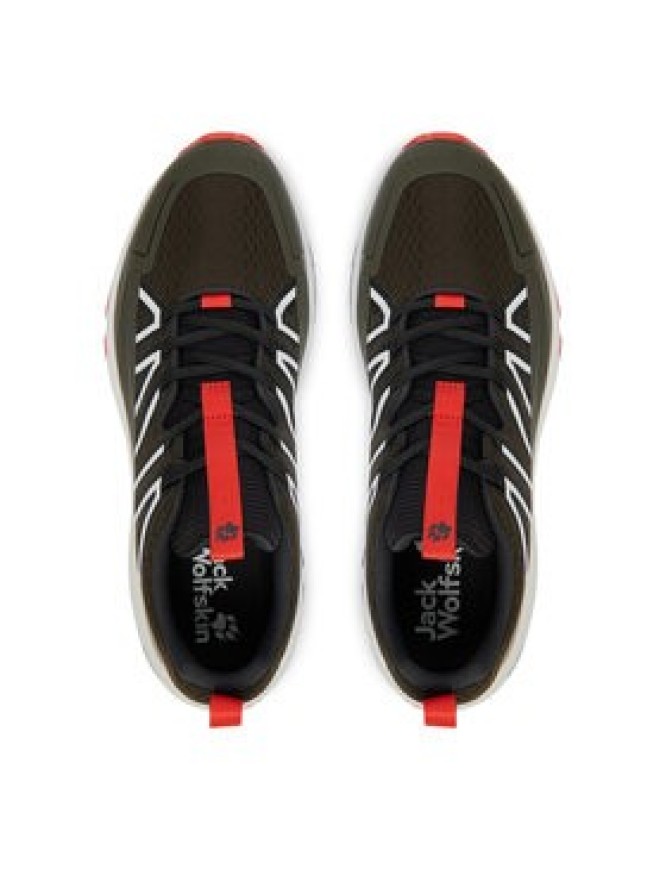 Jack Wolfskin Trekkingi Wild Hike Low M A65579 Zielony