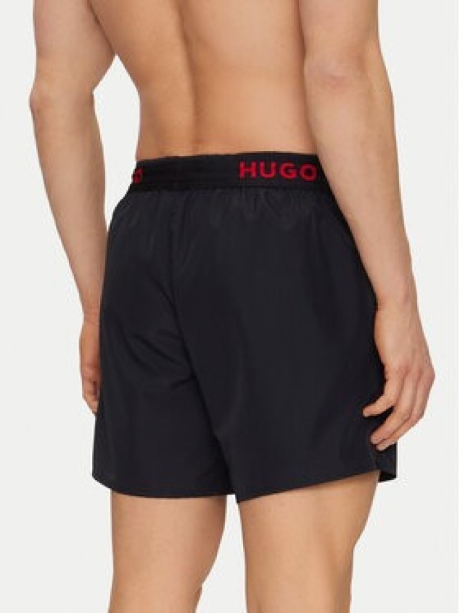 HUGO Szorty kąpielowe Tap 50534495 Czarny Regular Fit