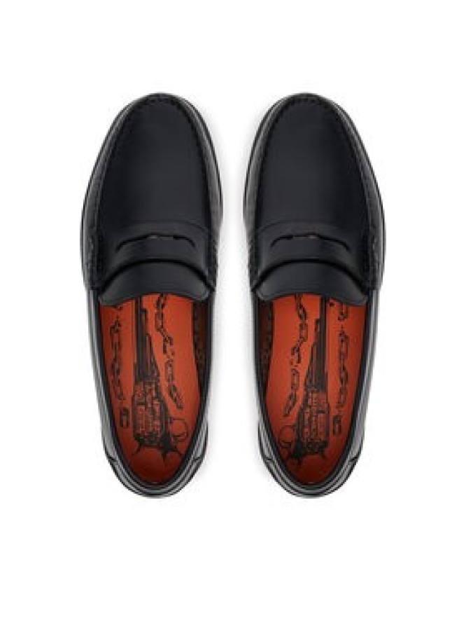 Naked Wolfe Mokasyny Riviera Czarny