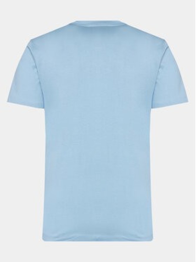 Richmond X T-Shirt Rached UMP24031TS Błękitny Regular Fit