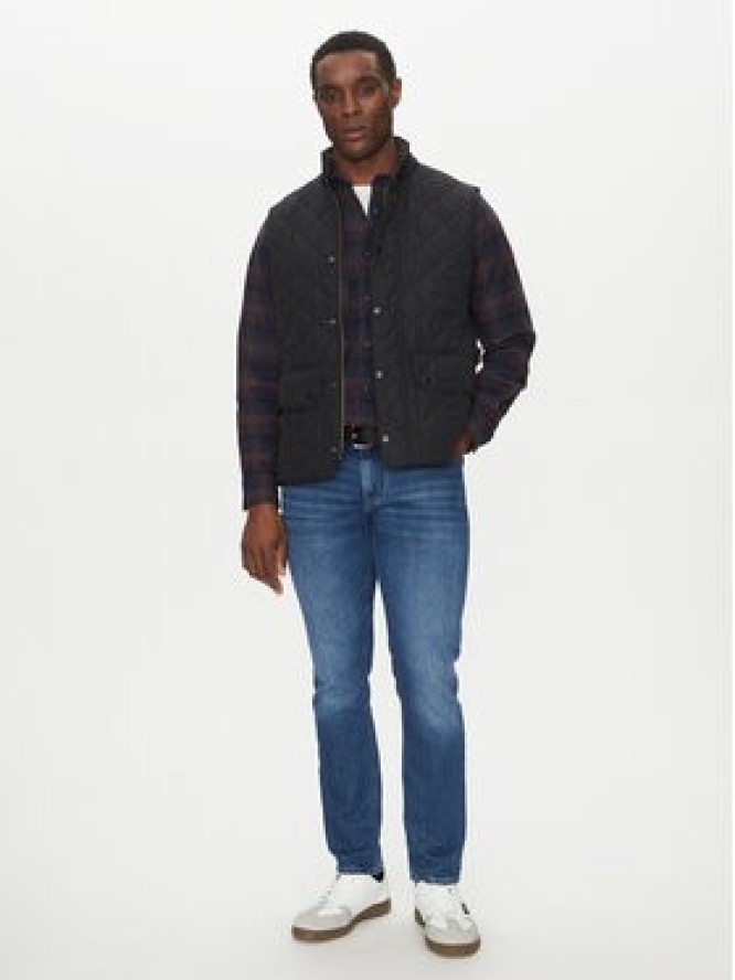 Barbour Kamizelka New Lowerdale MGI0245NY71 Granatowy Regular Fit