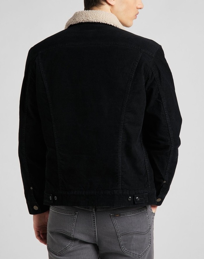 LEE SHERPA JACKET BLACK L87BSE01 112140972