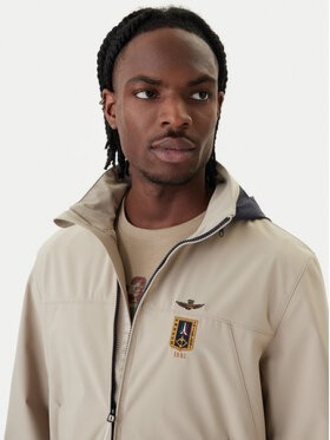 Aeronautica Militare Kurtka bomber 261AB3050UCT04290 Beżowy Regular Fit