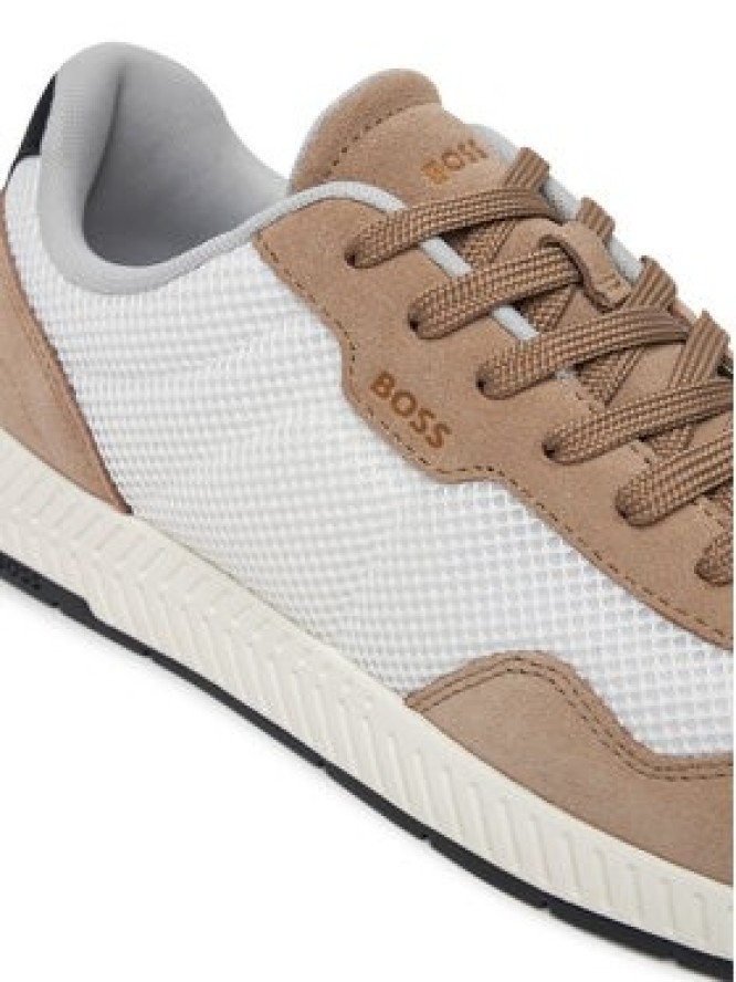 BOSS Sneakersy Titanium 50541882 Beżowy