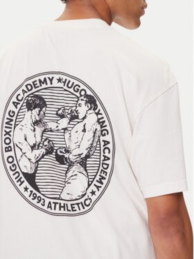HUGO T-Shirt Dwresto 50542366 Biały Regular Fit