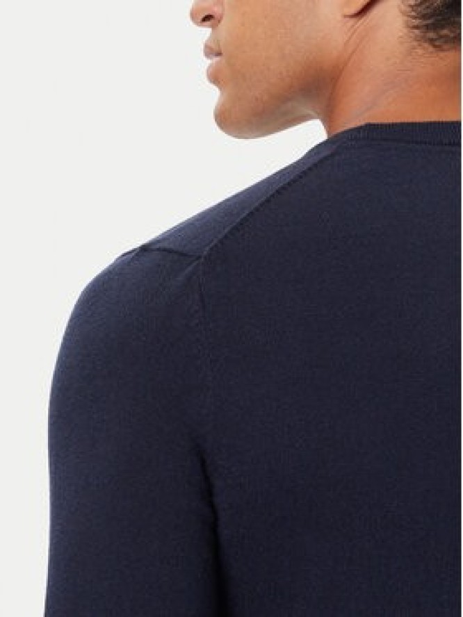 Guess Sweter M5YR26 Z0122 Granatowy Slim Fit