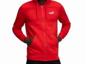 Bluza na co dzień Męska Puma Z Kapturem Na Zamek