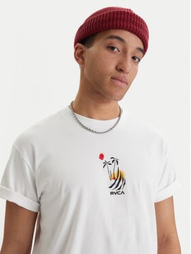 RVCA T-Shirt Cutship EVYZT00287 Biały Relaxed Fit