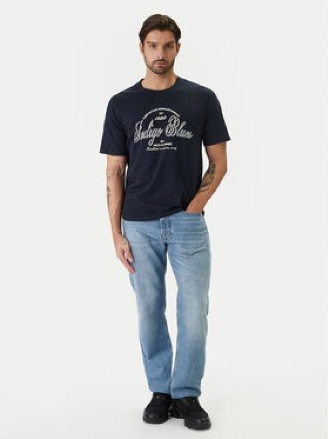 Jack & Jones T-Shirt Earchive 12297673 Granatowy Regular Fit
