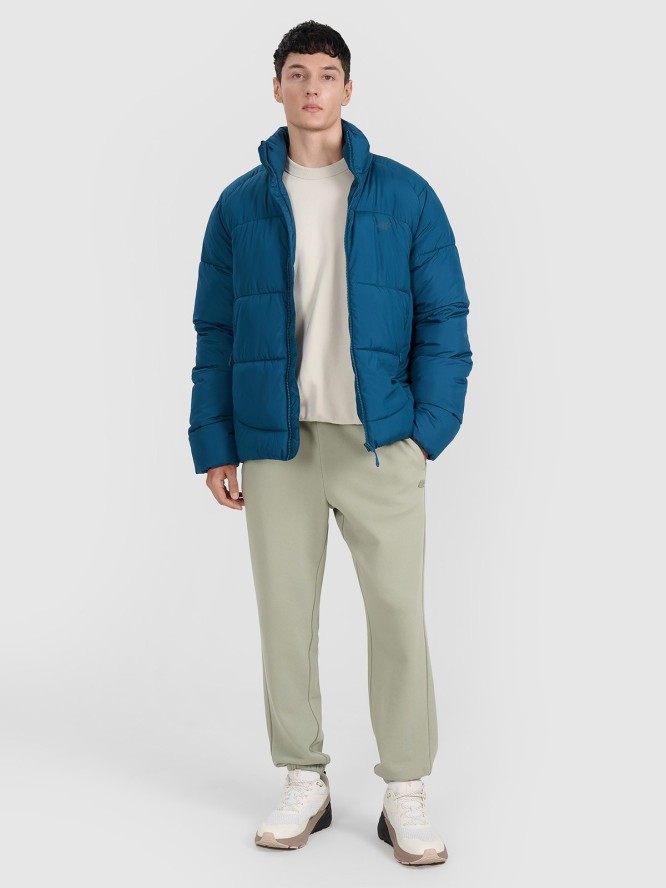 4F Kurtka puchowa z wypełnieniem syntetycznym męska - granatowa S