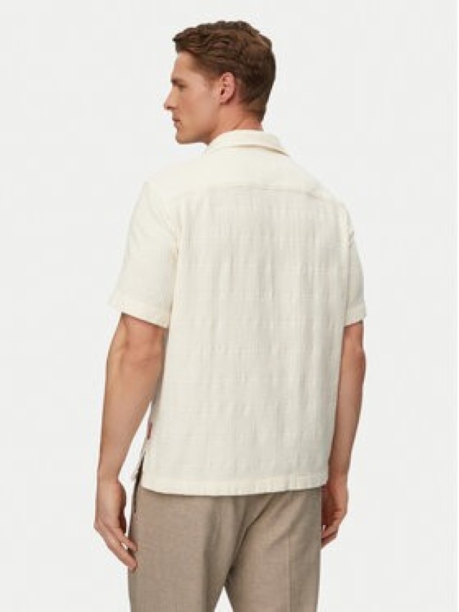 JOOP! Jeans Koszula Hanau 30102527 Kremowy Regular Fit