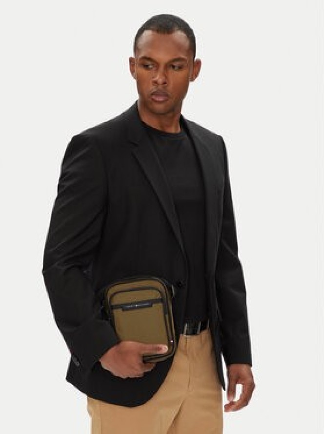 Tommy Hilfiger Saszetka Th Repreve Mini Reporter AM0AM13465 Brązowy