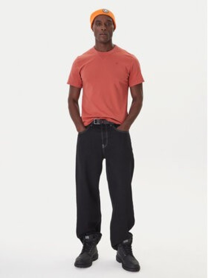G-Star Raw T-Shirt Nifous D24449-336 Pomarańczowy Regular Fit