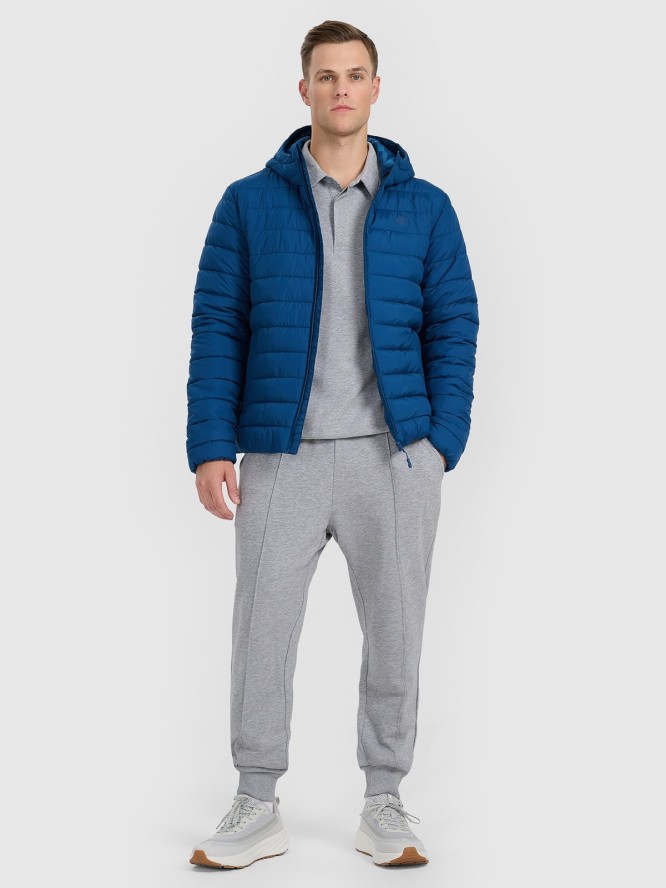 4F Kurtka puchowa z wypełnieniem syntetycznym męska - granatowa XL