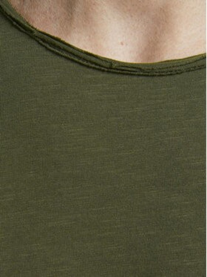 Jack & Jones T-Shirt Basher 12182498 Zielony Regular Fit