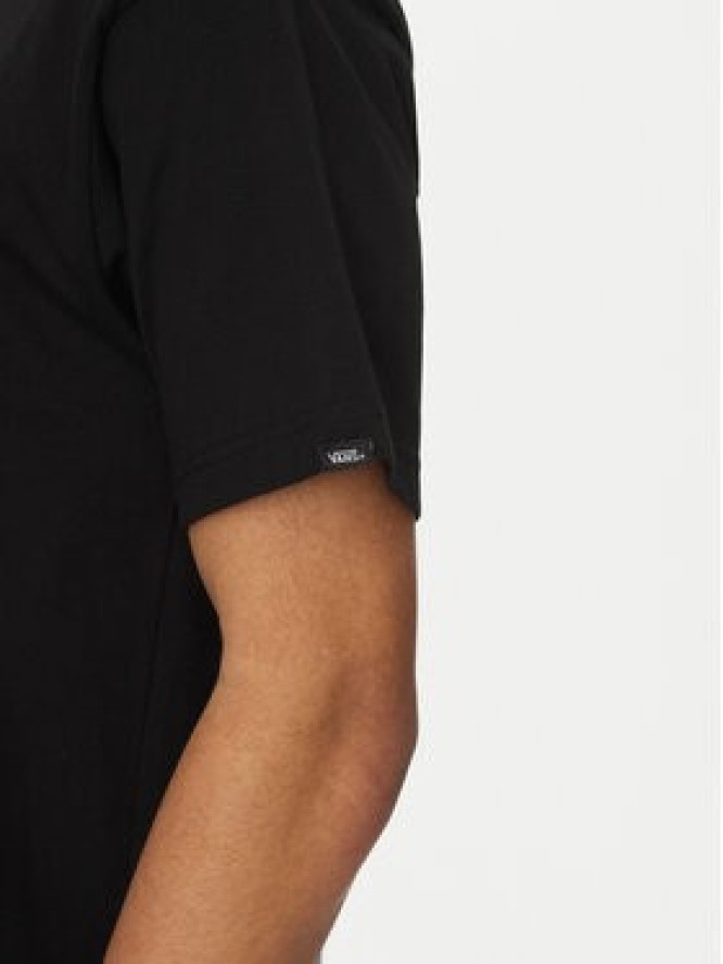 Vans T-Shirt Left Chest II VN000P1P Czarny Loose Fit