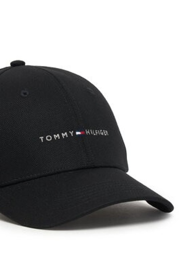 Tommy Hilfiger Czapka z daszkiem Th Foundation Hct 6 Panel Cap AM0AM14045 Czarny