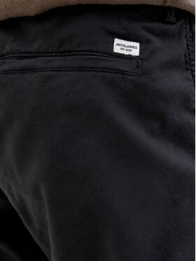 Jack & Jones Spodnie materiałowe Kane 12274977 Czarny Relaxed Fit