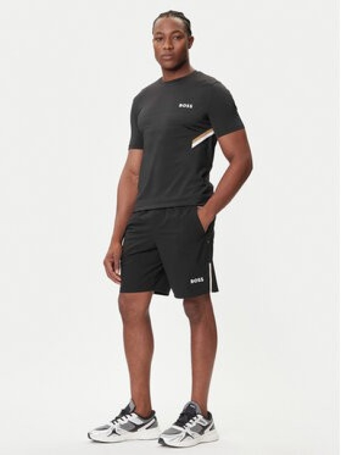 BOSS Szorty sportowe S_T-Match 50541370 Czarny Regular Fit