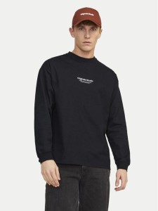 Jack & Jones Longsleeve Vesterbro 12251775 Czarny Loose Fit