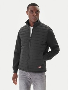 Hunter Kurtka przejściowa Hume Baffle HARM0016251 Czarny Regular Fit