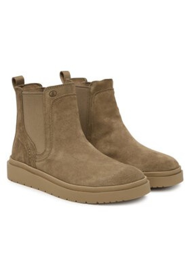 Clarks Sztyblety Polden Easy 26183407 Beżowy