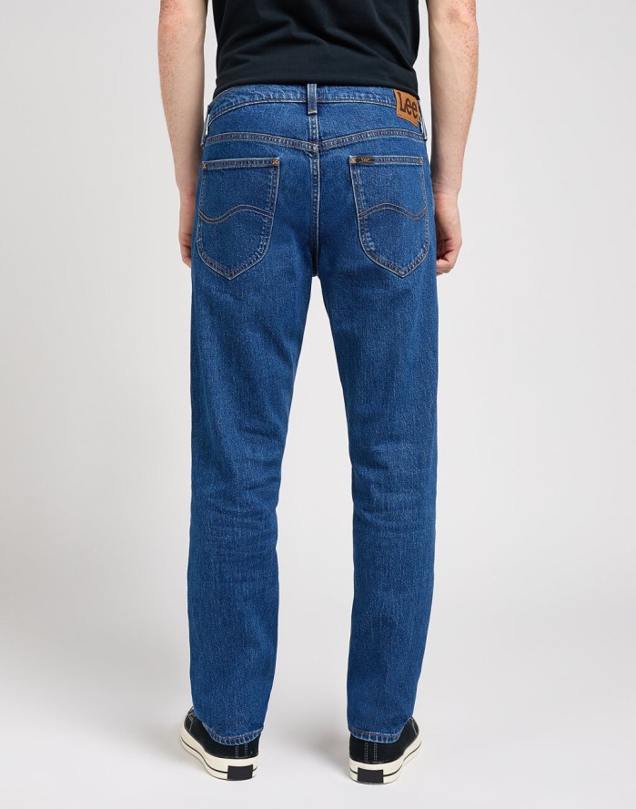 LEE DAREN ZIP FLY MĘSKIE SPODNIE JEANSOWE JEANSY DŻINSY DARK SKYE 112350159 L707016189