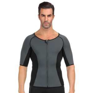Kamizelka fitness neoprenowa wyszczuplająca dla mężczyzn SlimBody