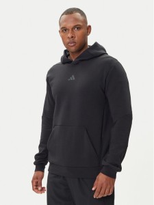 adidas Bluza techniczna Designed for Training IY1119 Czarny Regular Fit