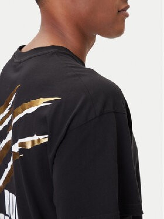 Plein Sport T-Shirt FAEC MTK8356 STE001N Czarny Loose Fit