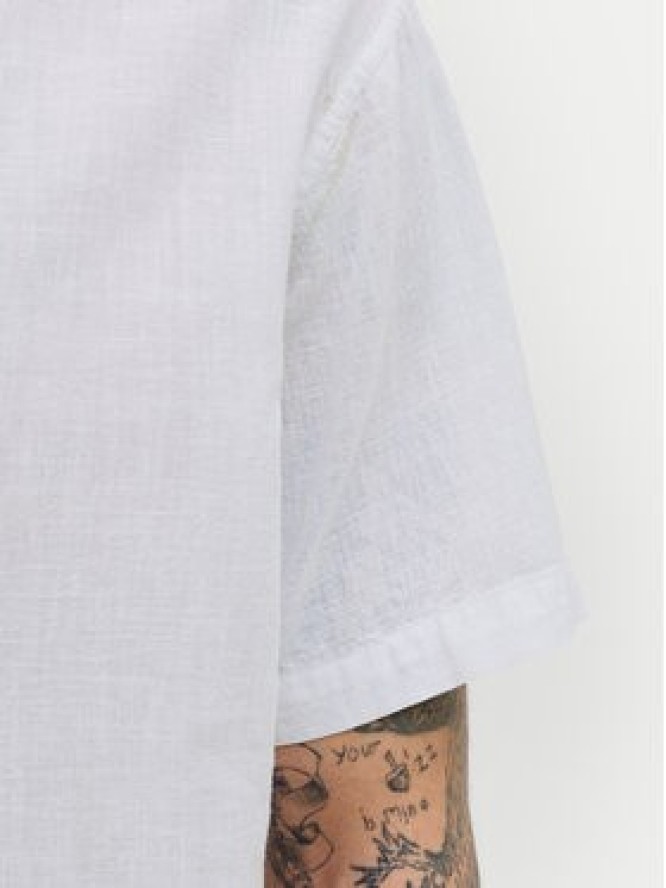 Jack & Jones Koszula Summer 12289160 Biały Regular Fit