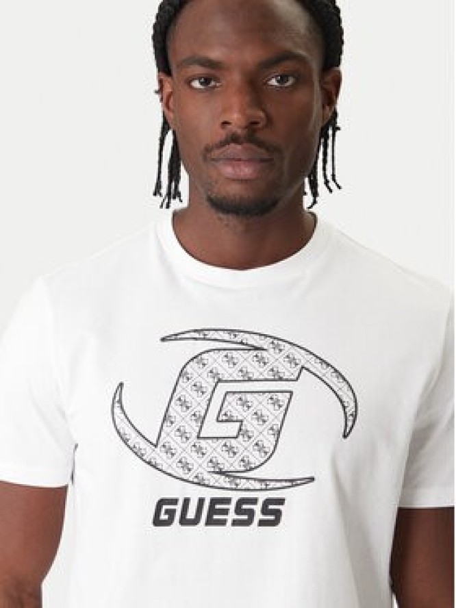 Guess T-Shirt Z6RI06 I3Z14 Biały Regular Fit