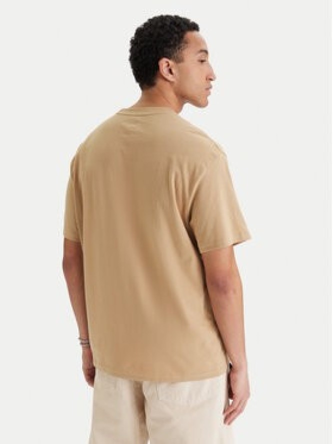 Quiksilver T-Shirt Salt Water EQYZT08205 Beżowy Comfort Fit