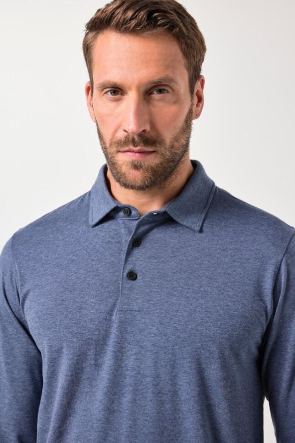 Męska Koszulka polo golf szybkoschnący długi rękaw do rozm. 7XL