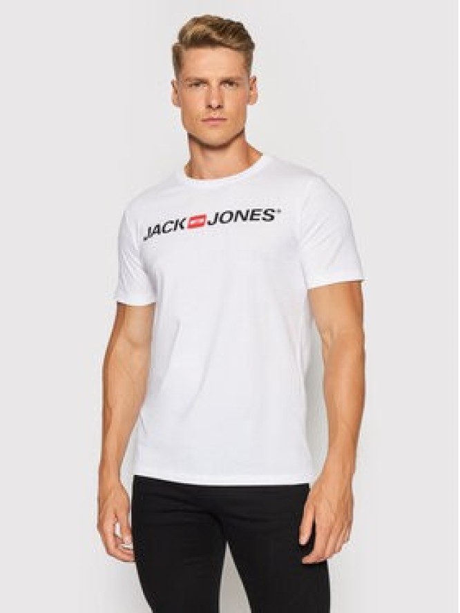Jack & Jones Komplet 3 t-shirtów Corp Logo 12191330 Kolorowy Slim Fit