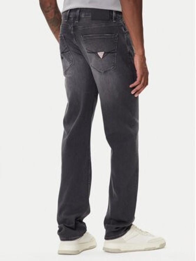 Guess Jeansy M5BAN2 D0621 Granatowy Slim Fit