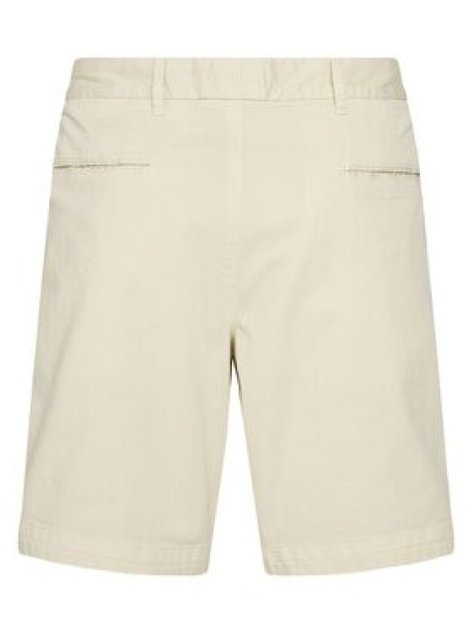 BOSS Szorty materiałowe H-Slice 50540743 Écru Regular Fit