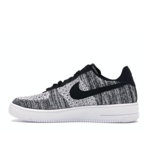 Buty Nike Air Force 1 Flyknit 2.0 Czarne/Czyste Platynowe/Białe