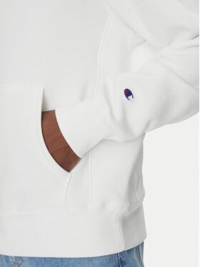 Champion Bluza 220705 Biały Relaxed Fit