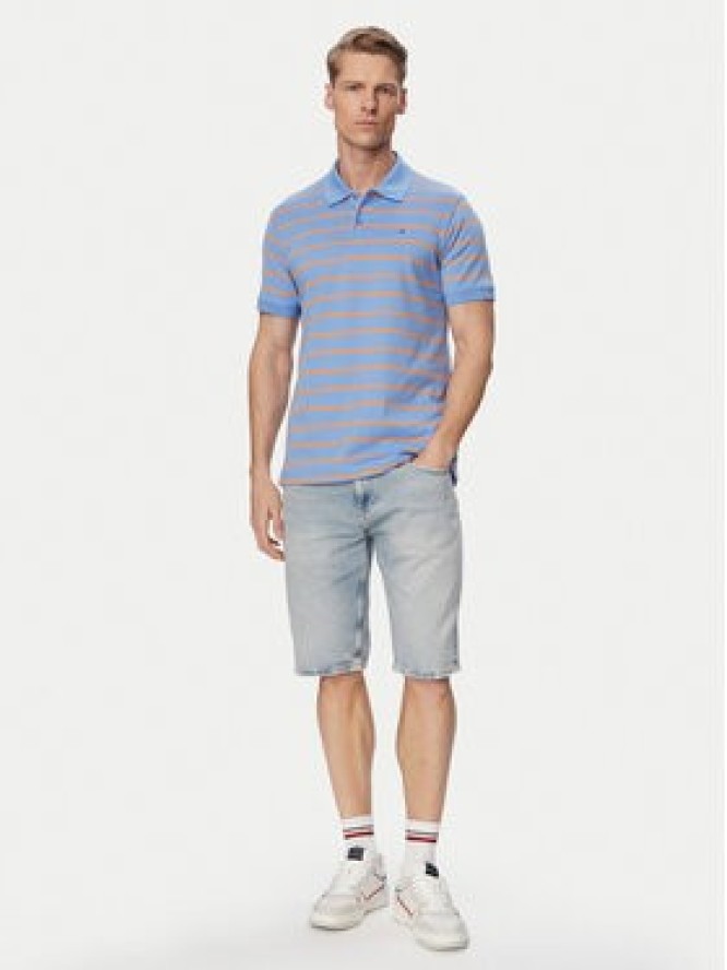 Tommy Jeans Szorty jeansowe Ronnie DM0DM22978 Niebieski jasny Slim Fit