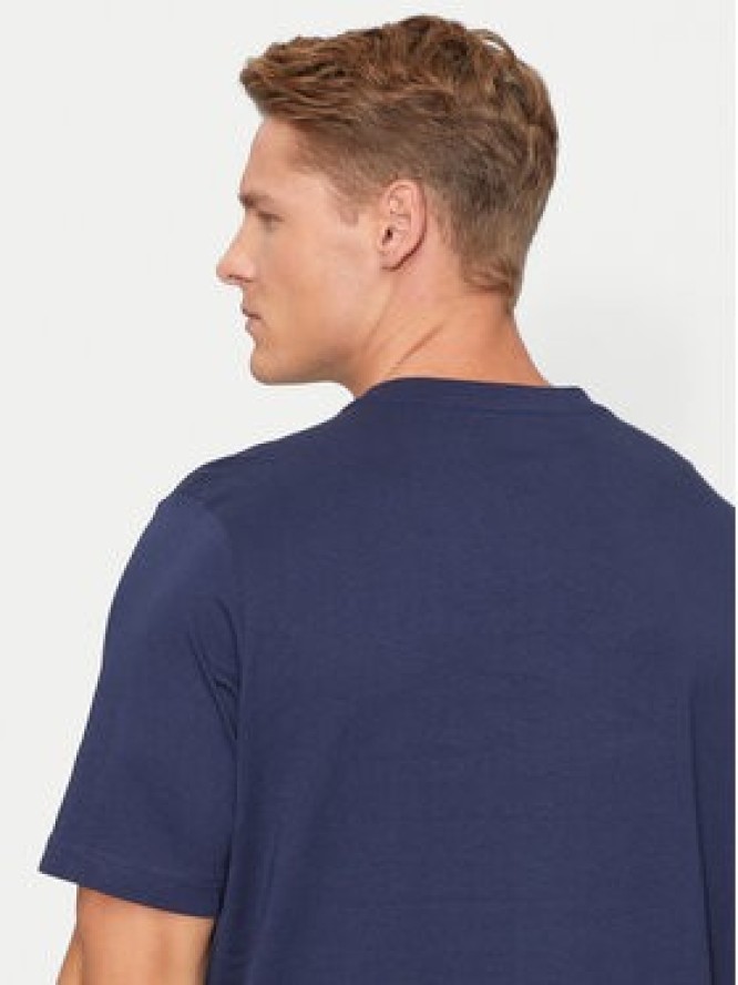 Kappa T-Shirt Logo Korpo Cromen 303HZ70 Granatowy Regular Fit