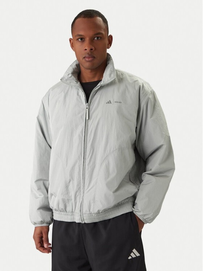 adidas Kurtka przejściowa Moon Boot JM8923 Szary Loose Fit
