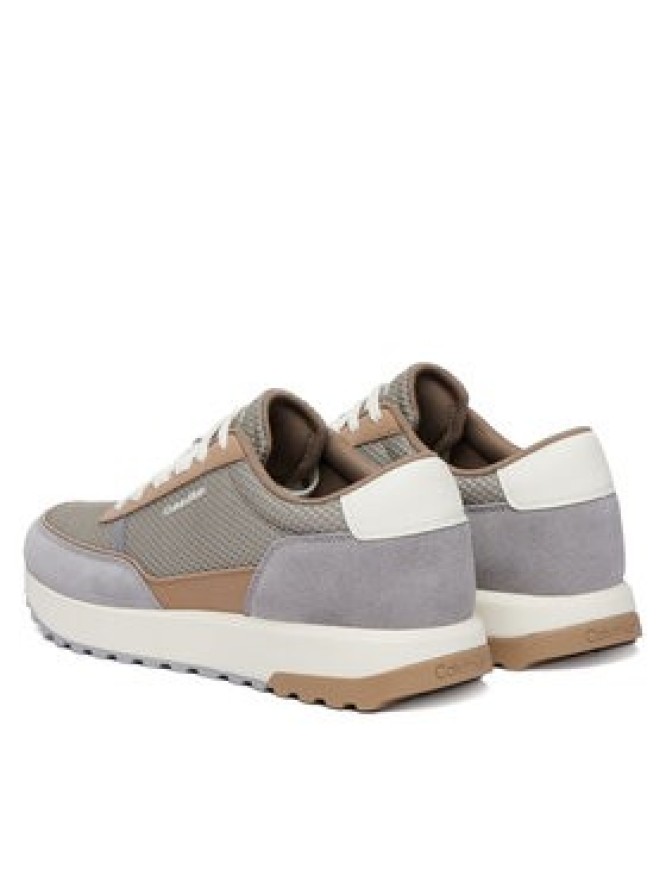 Calvin Klein Sneakersy City Runner Laceup Ny-Rec Su HM0HM02215 Beżowy