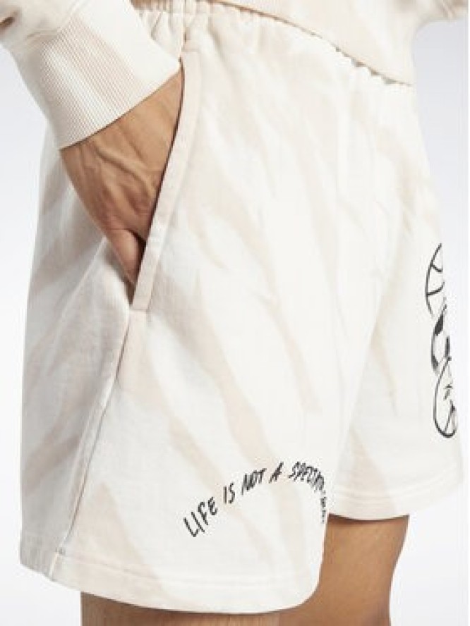 Reebok Szorty sportowe Classics Block Party Shorts HT8180 Biały